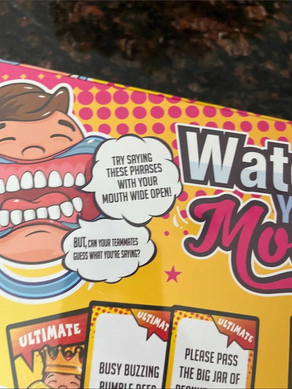 Watch Ya Mouth Ultimate Edition Party Game NWT